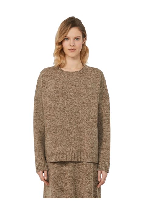 Maglia girocollo in filato di lana - NOCCIOLA Weekend MAXMARA | SIBARI011